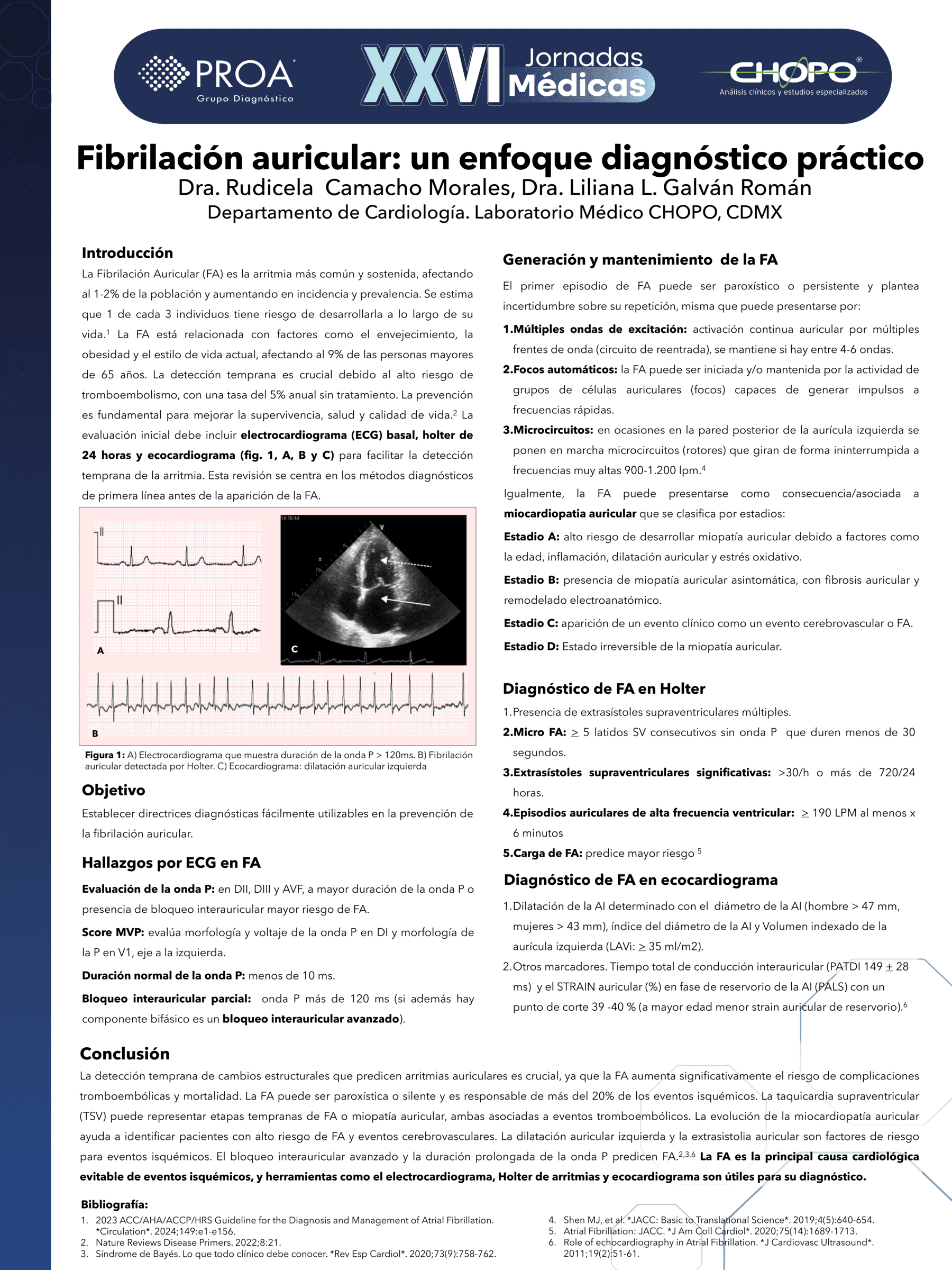 Fibrilación auricular: un enfoque diagnóstico práctico